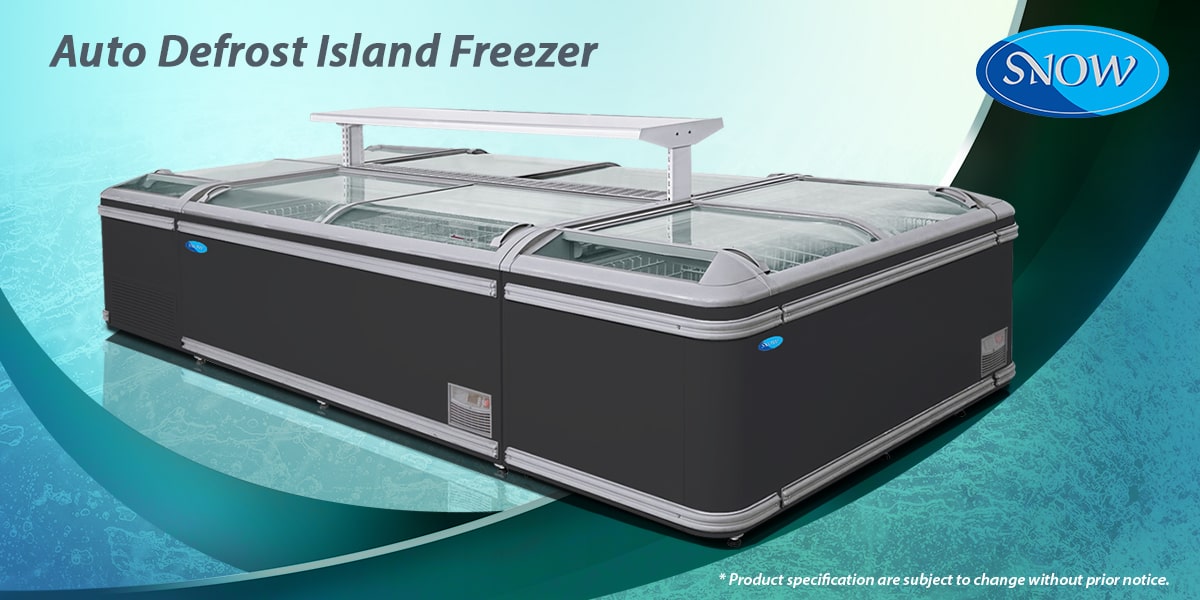 Auto Defrost Island Freezer